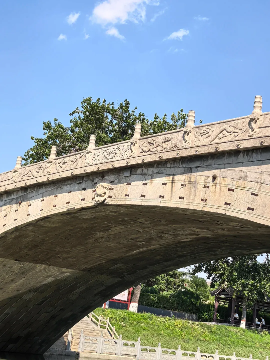 Zhaozhou Bridge detail